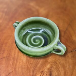 Green Forest Quaich – Porcelain